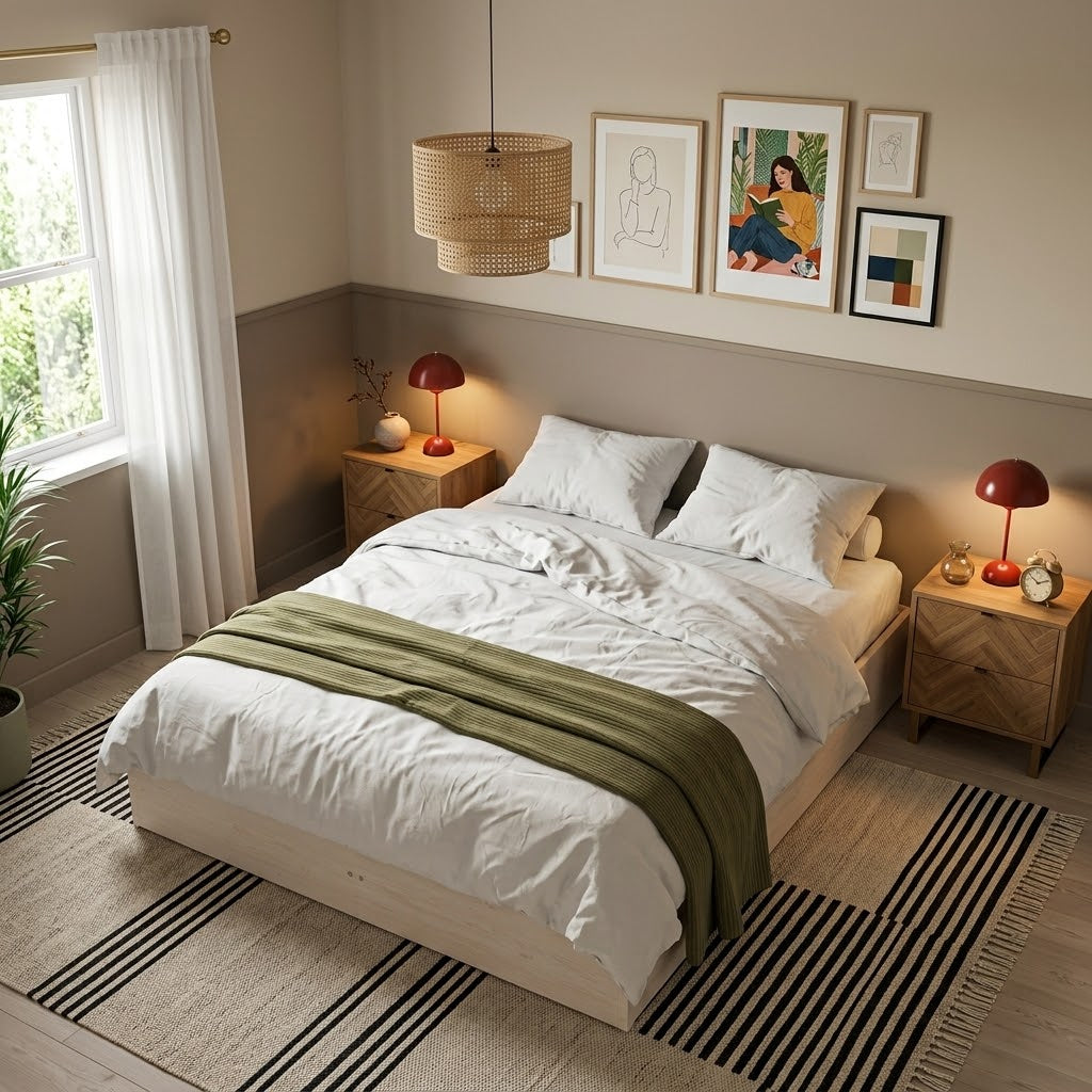 Sommier en bois blanc | Sereno