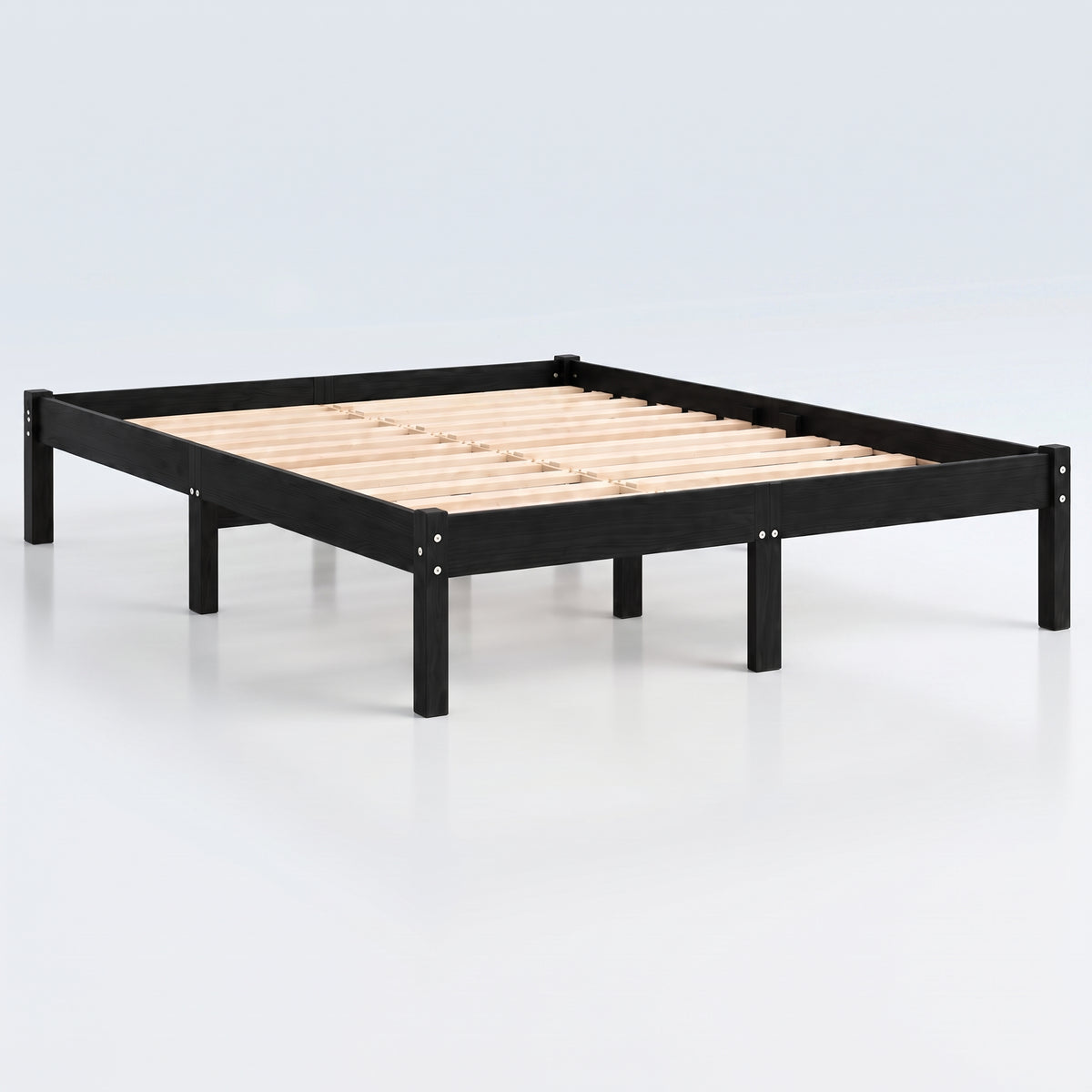 Sommier noir en bois | Legno