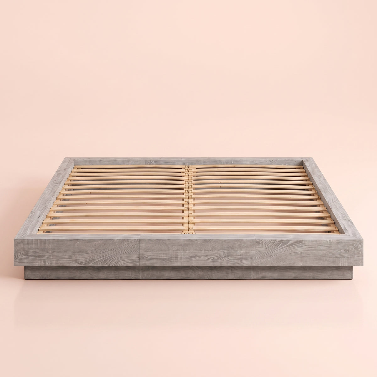 Sommier à lattes en bois gris | Nuvolo