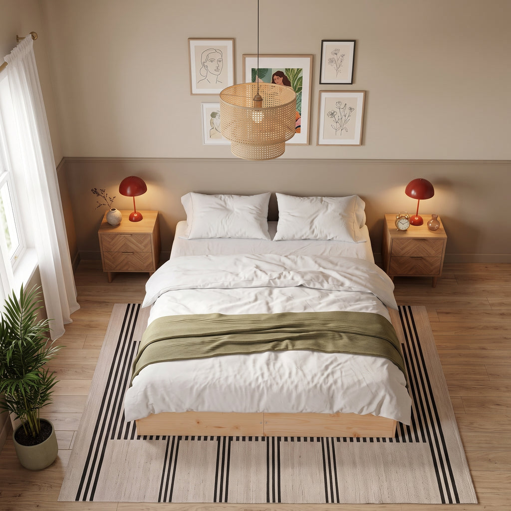 Sommier en bois naturel | Sereno