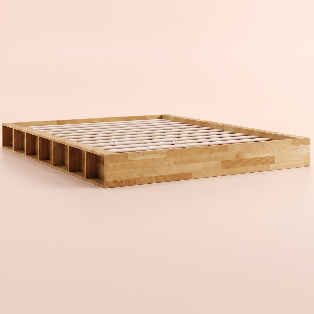 Sommier en bois avec rangement | Alcova